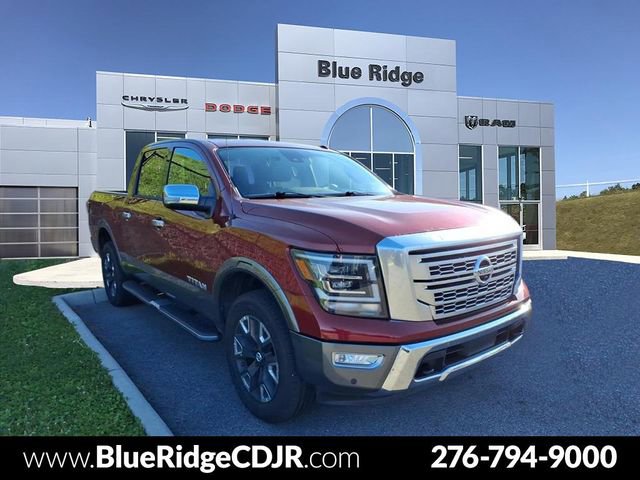 Used 2021 Nissan Titan Platinum Reserve w/ Off Road Protection Package image 1