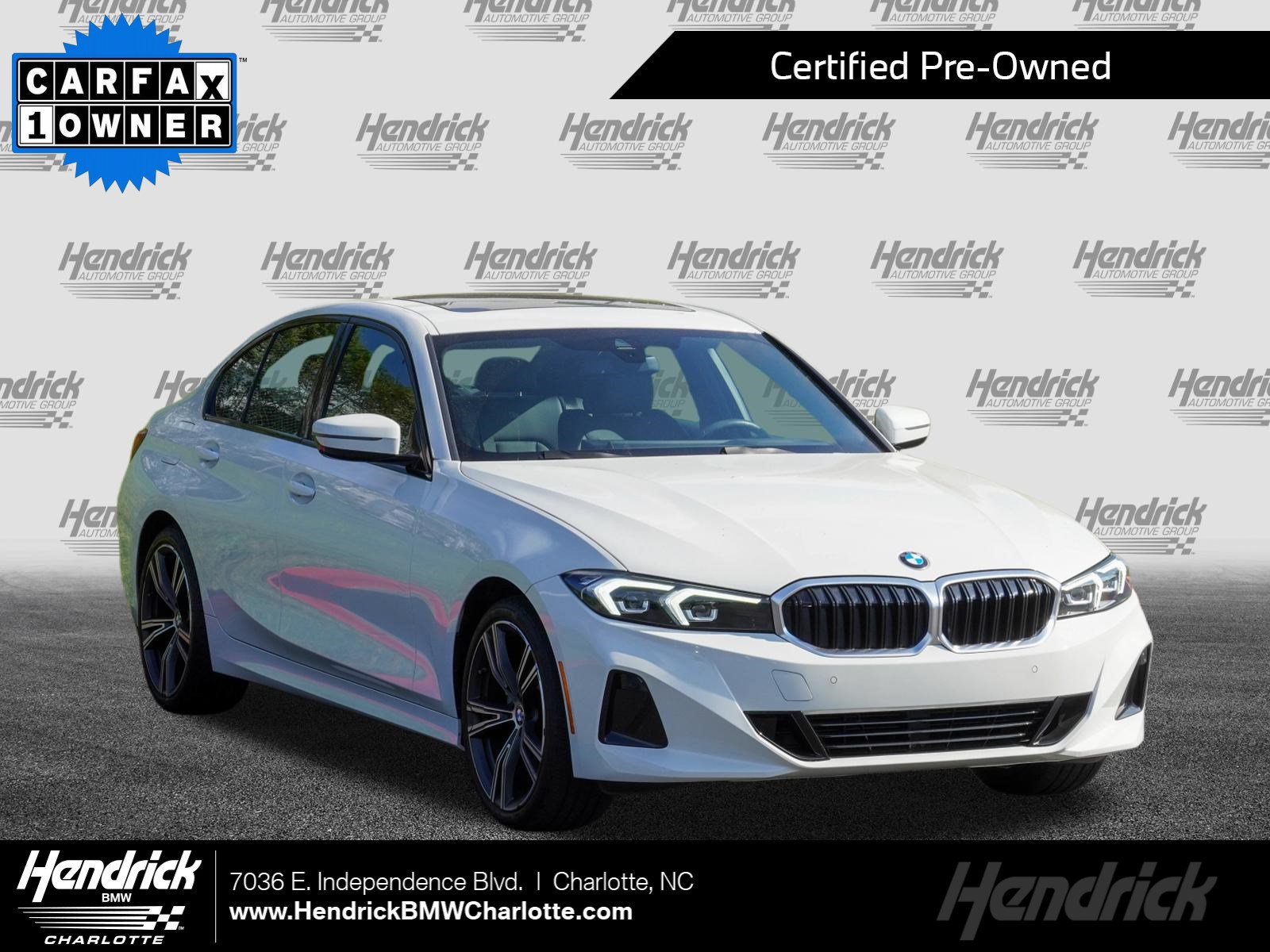 Certified 2023 BMW 330i Sedan w/ Premium Package RWD image 1