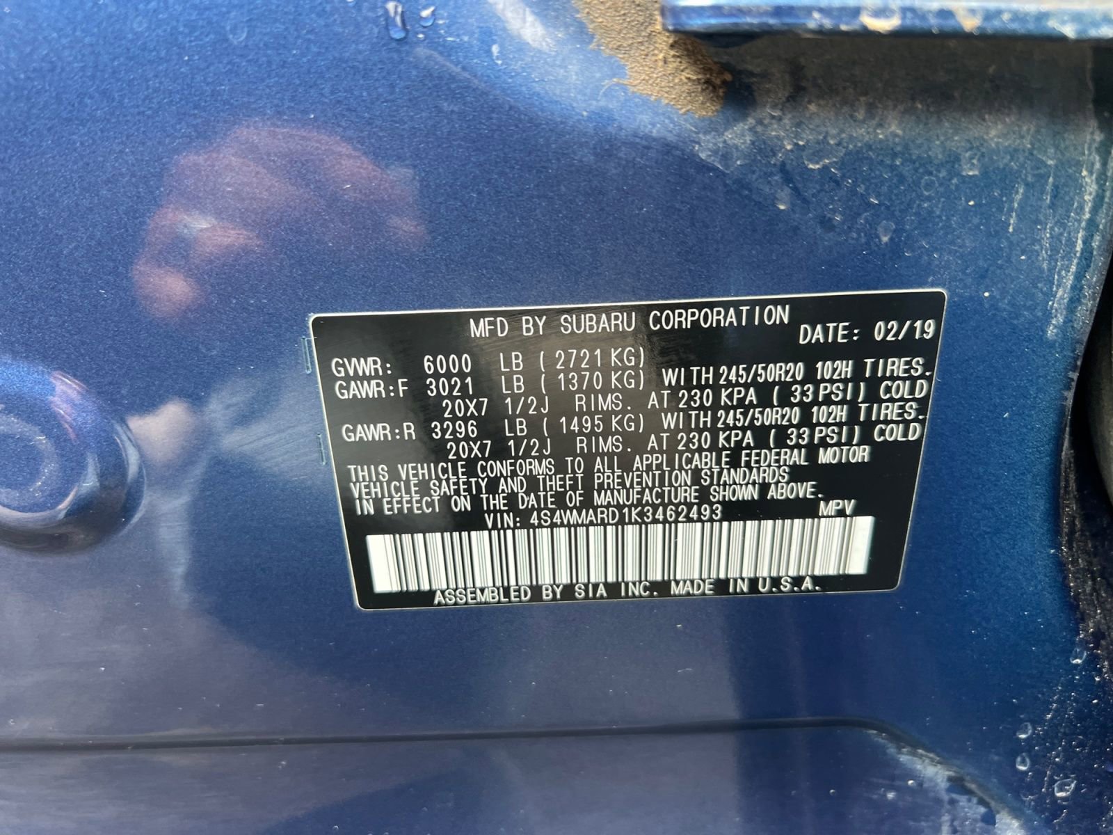 Used 2019 Subaru Ascent Touring AWD/4WD image 44