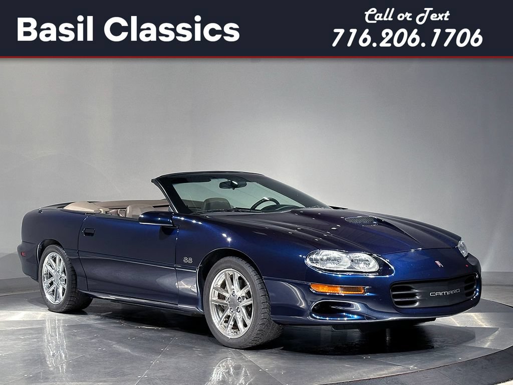 Used 2002 Chevrolet Camaro Z28 w/ SS Performance/Appearance Pkg RWD image 1
