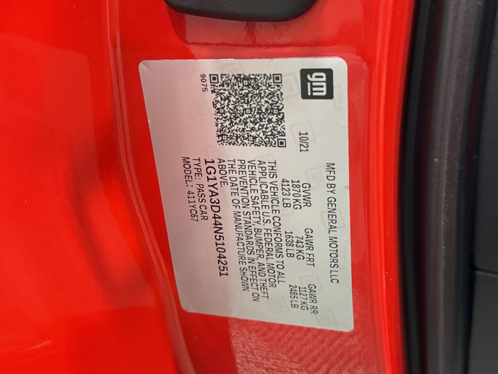 Used 2022 Chevrolet Corvette Stingray Convertible w/ Z51 Performance Package image 44