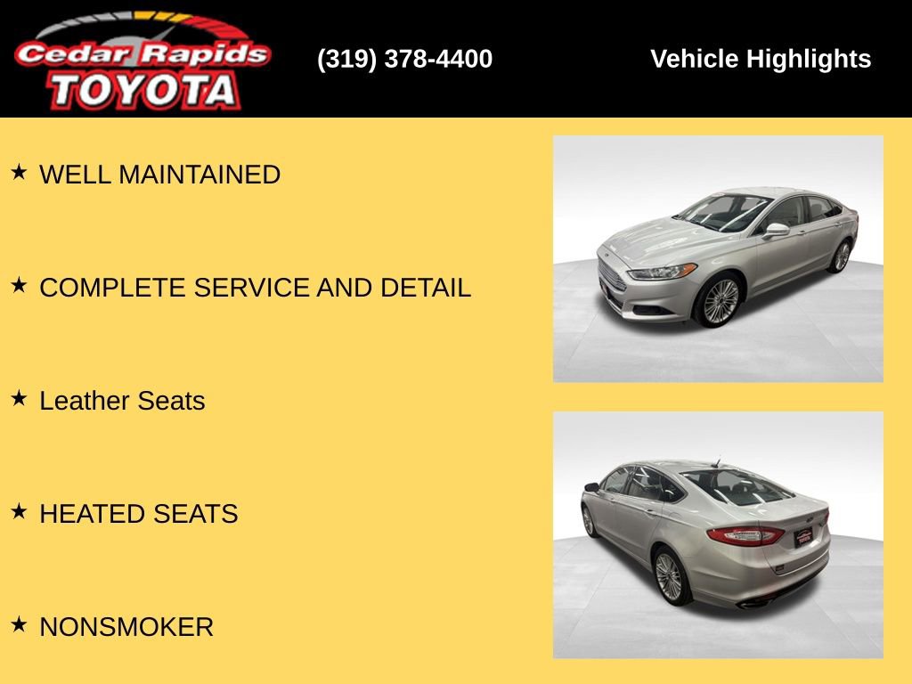 Used 2015 Ford Fusion SE w/ Equipment Group 202A image 8