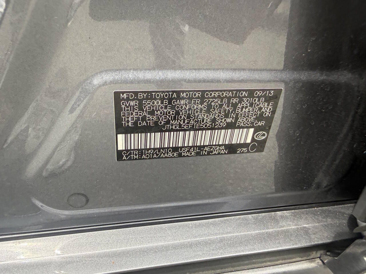 Used 2014 Lexus LS 460 L RWD image 28