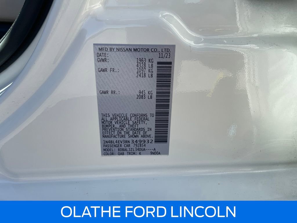 Used 2024 Nissan Altima 2.5 SL image 28