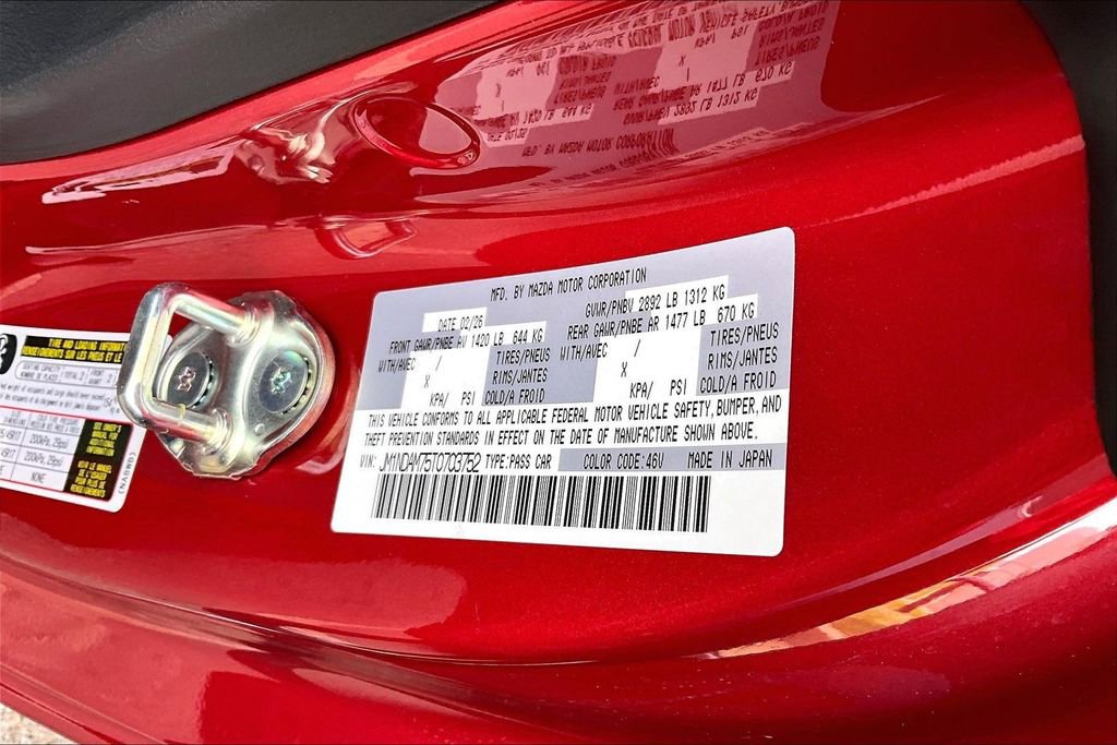 New 2026 MAZDA MX-5 Miata RF Grand Touring image 13