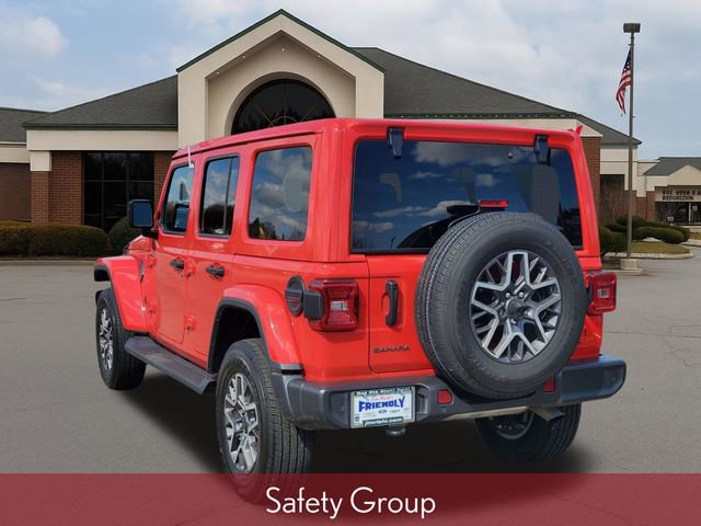 Used 2025 Jeep Wrangler Sahara w/ Safety Group AWD/4WD image 3