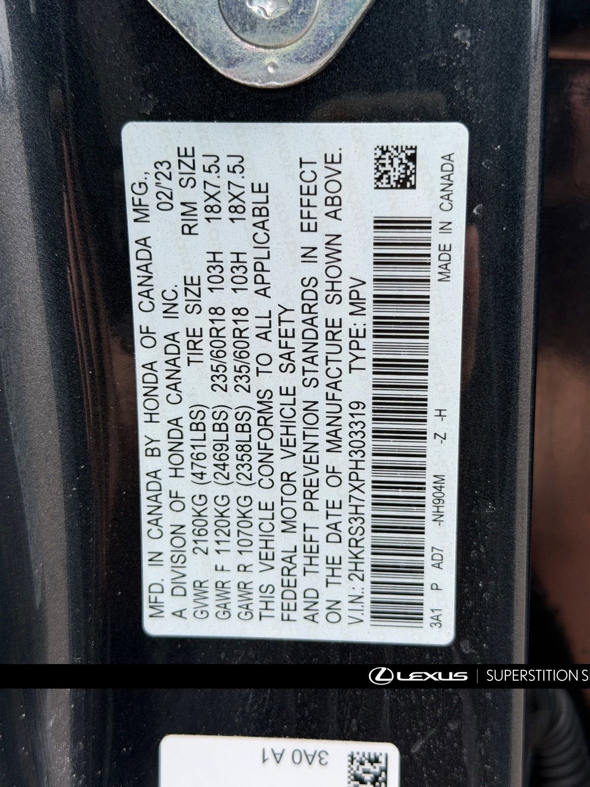 Used 2023 Honda CR-V EX-L image 30