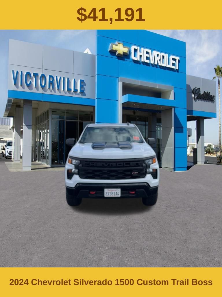 Certified 2024 Chevrolet Silverado 1500 Custom Trail Boss image 2