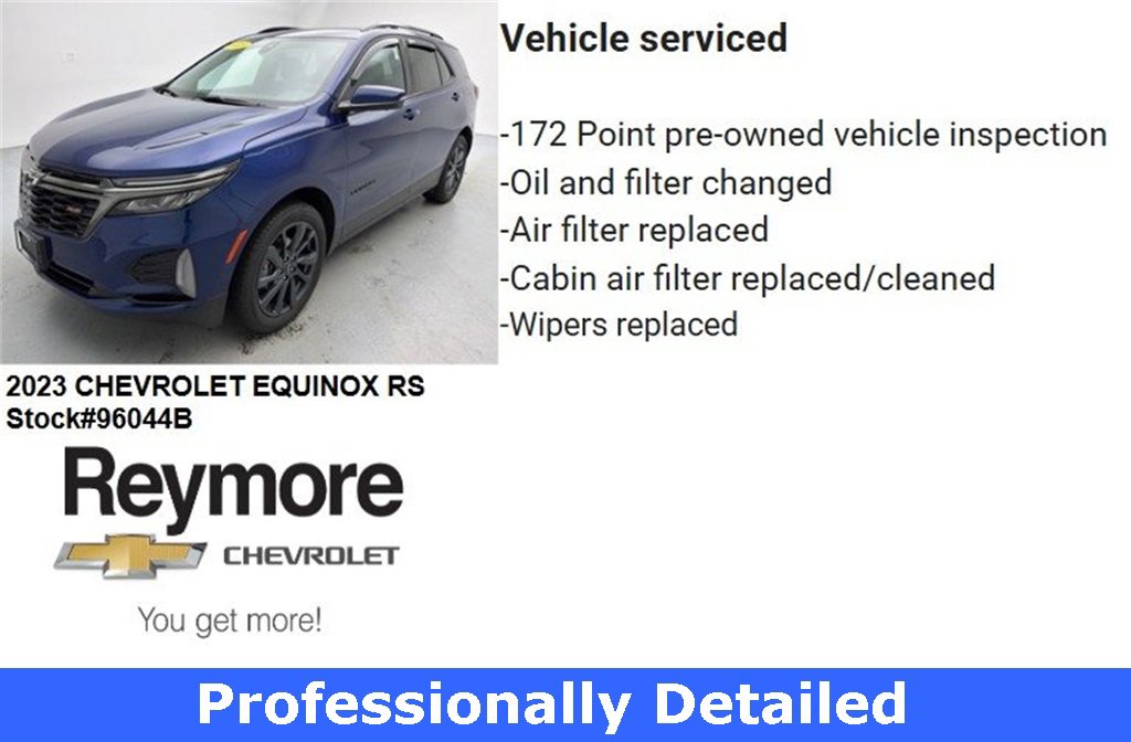 Certified 2023 Chevrolet Equinox RS image 58