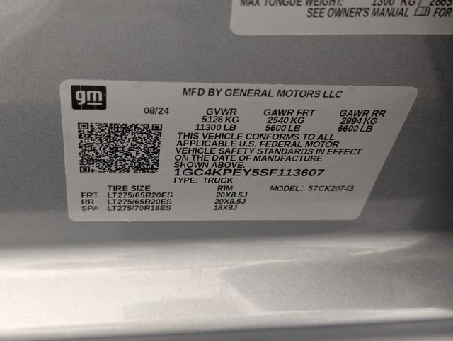 Certified 2025 Chevrolet Silverado 2500 LTZ w/ LTZ Plus Package AWD/4WD image 36