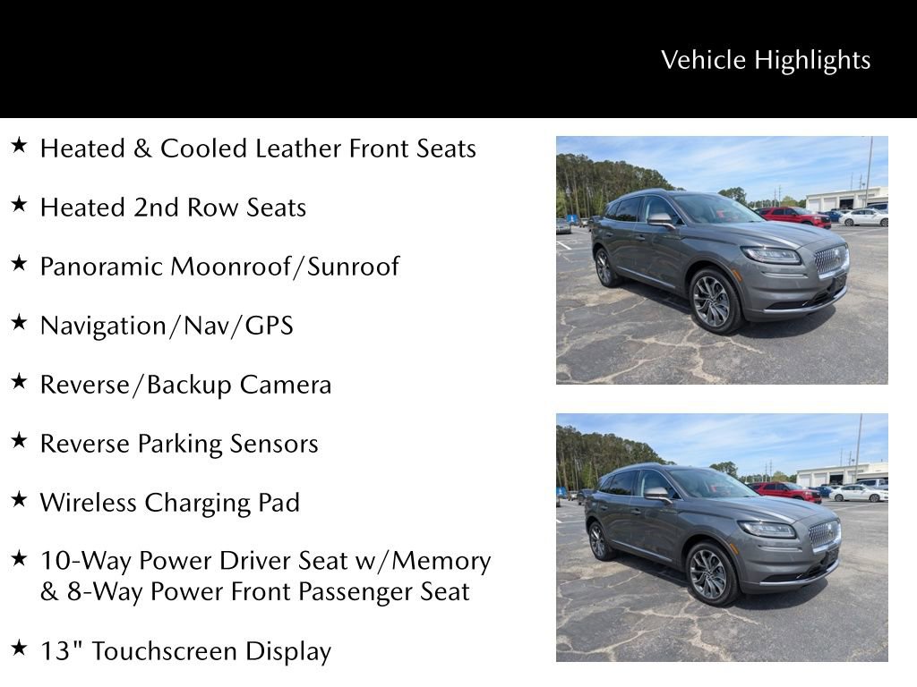 Used 2023 Lincoln Nautilus Reserve w/ Cargo Utility Package image 37