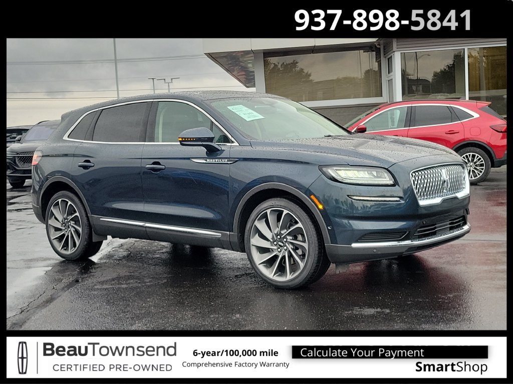 Certified 2023 Lincoln Nautilus Reserve w/ Equipment Group 201A AWD/4WD 360° Tour