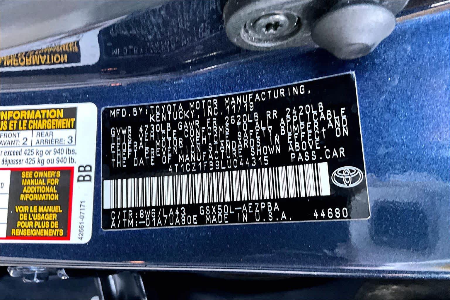 Used 2020 Toyota Avalon Limited FWD image 34