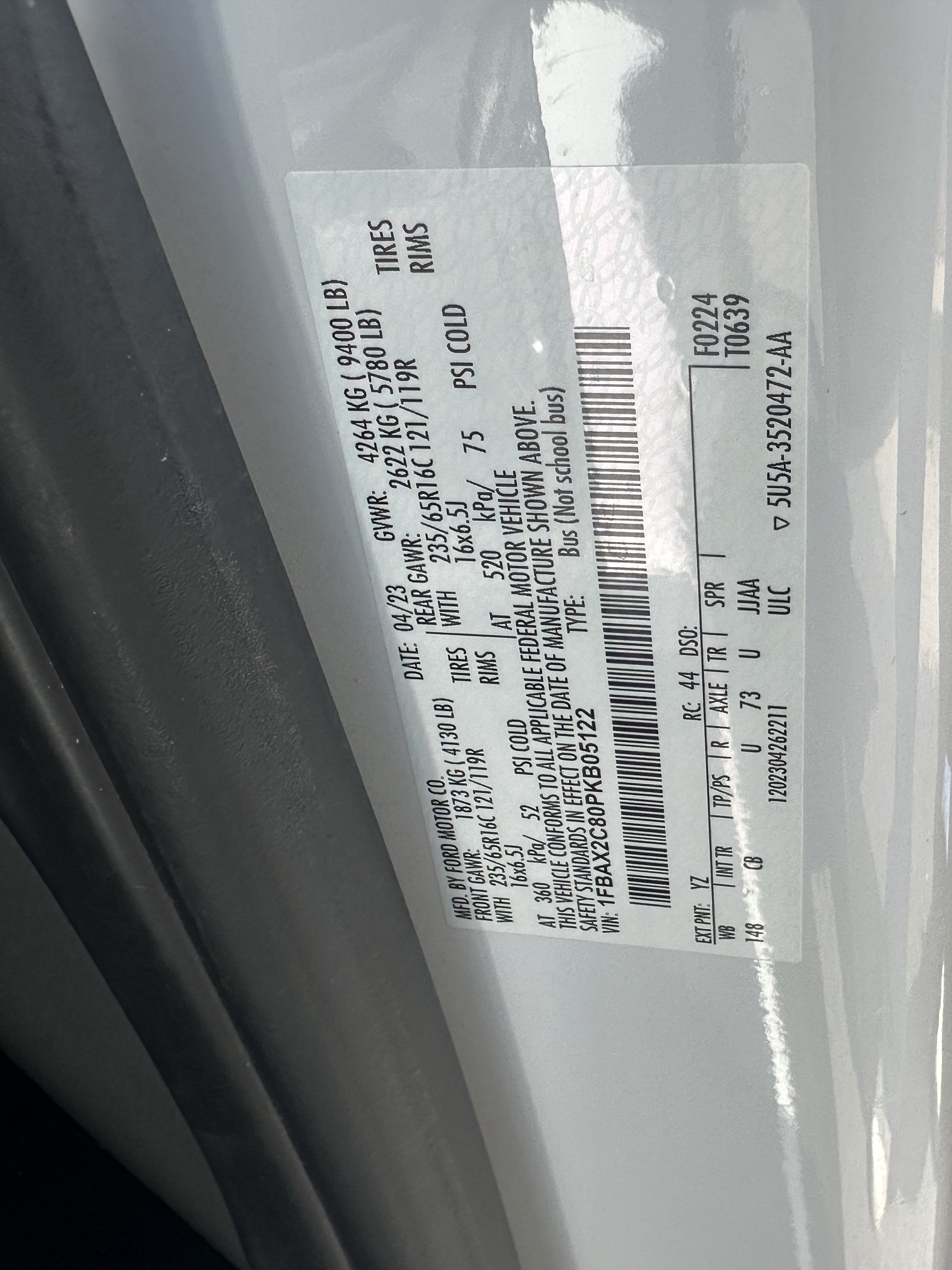 Used 2023 Ford Transit 350 XL RWD image 32