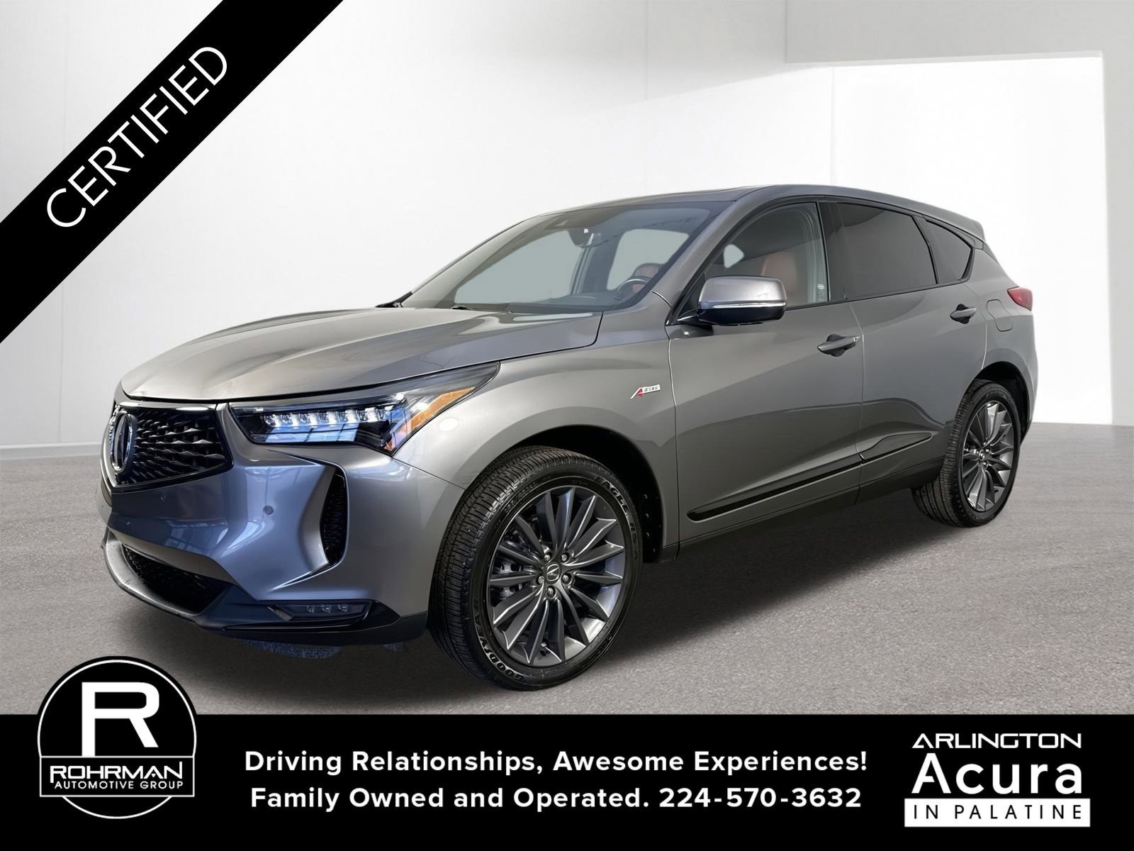 Certified 2023 Acura RDX AWD w/ A-Spec & Advance Pkg