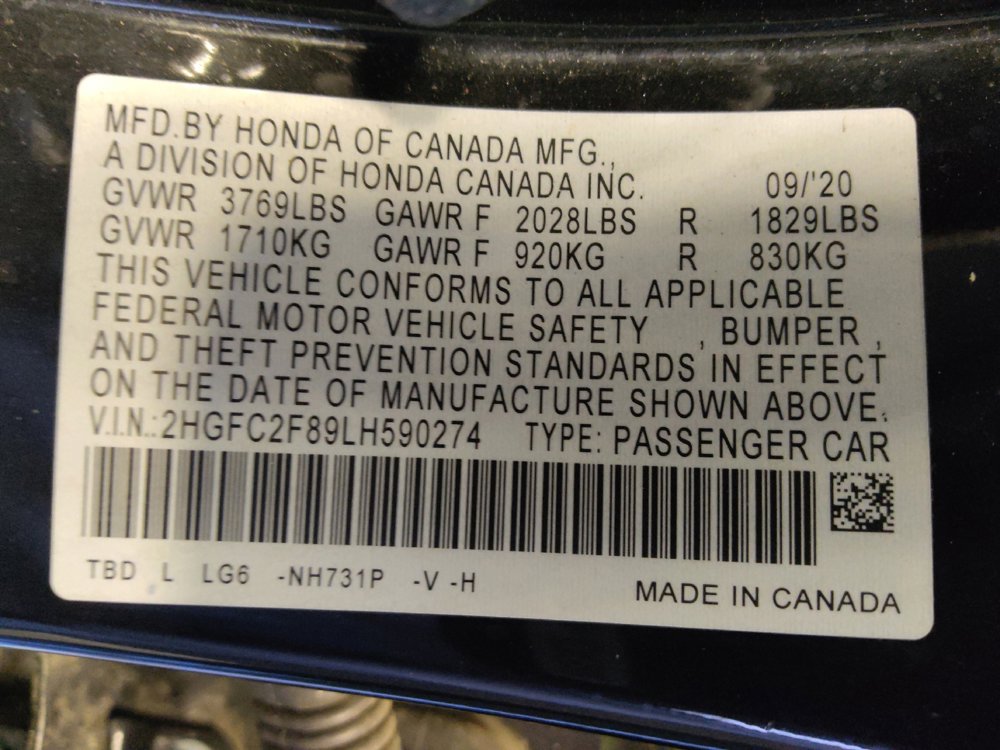 Used 2020 Honda Civic Sport image 33