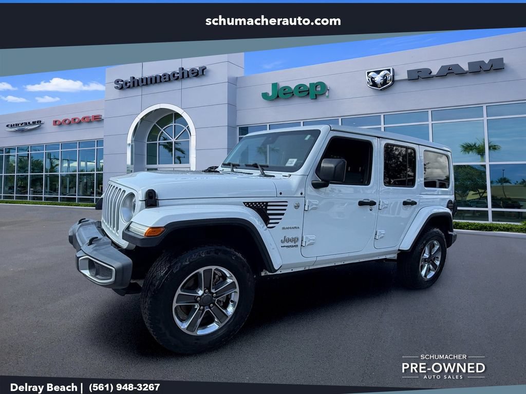 Used 2019 Jeep Wrangler Unlimited Sahara AWD/4WD image 3