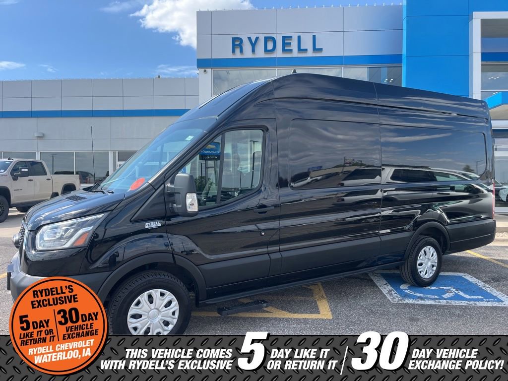 Used 2023 Ford Transit 350 148 High Roof Extended w/ Load Area Protection Package RWD image 9