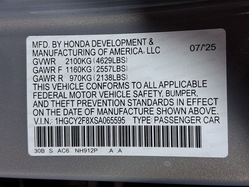 Used 2025 Honda Accord Touring image 35