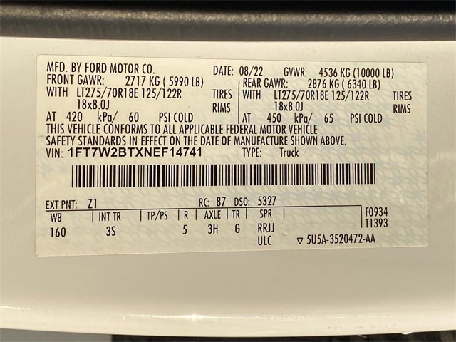 Used 2022 Ford F250 XLT w/ XLT Value Package image 40