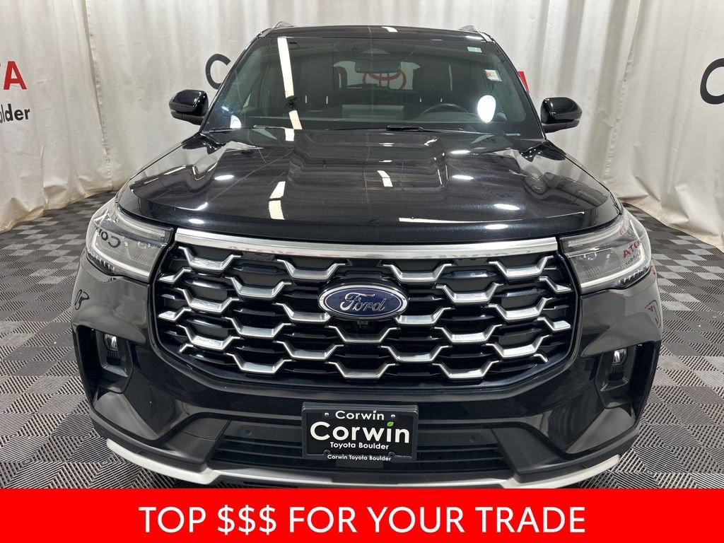 Used 2025 Ford Explorer Platinum w/ LUX Leather Package AWD/4WD image 2