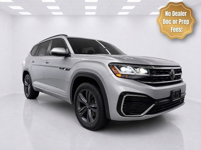 Used 2021 Volkswagen Atlas SE w/ Panoramic Sunroof Package AWD/4WD image 3