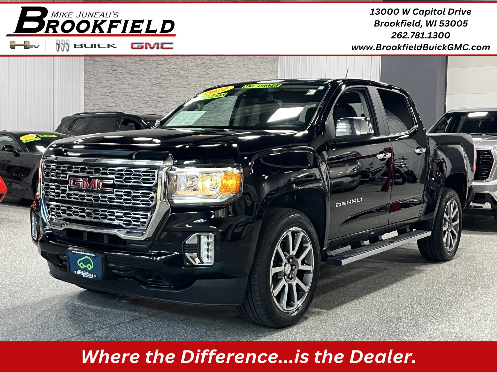 Certified 2021 GMC Canyon Denali AWD/4WD image 1
