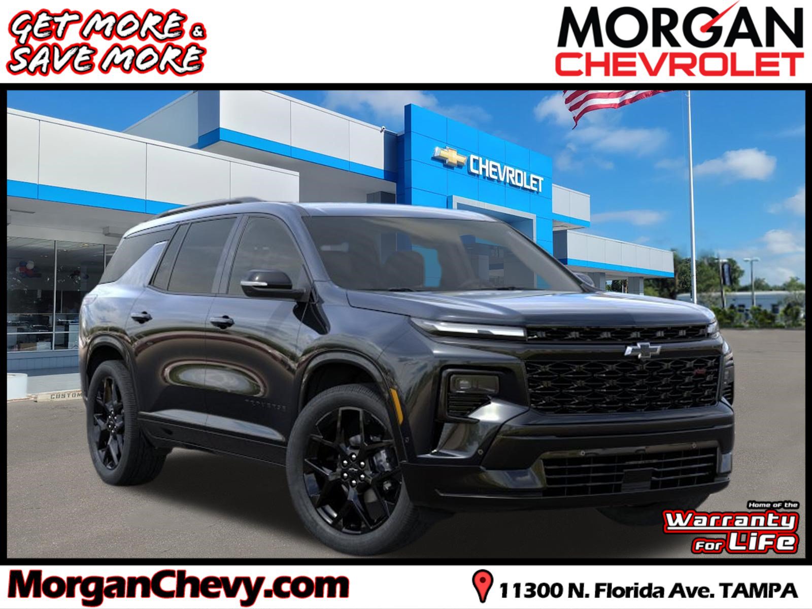 New 2026 Chevrolet Traverse RS