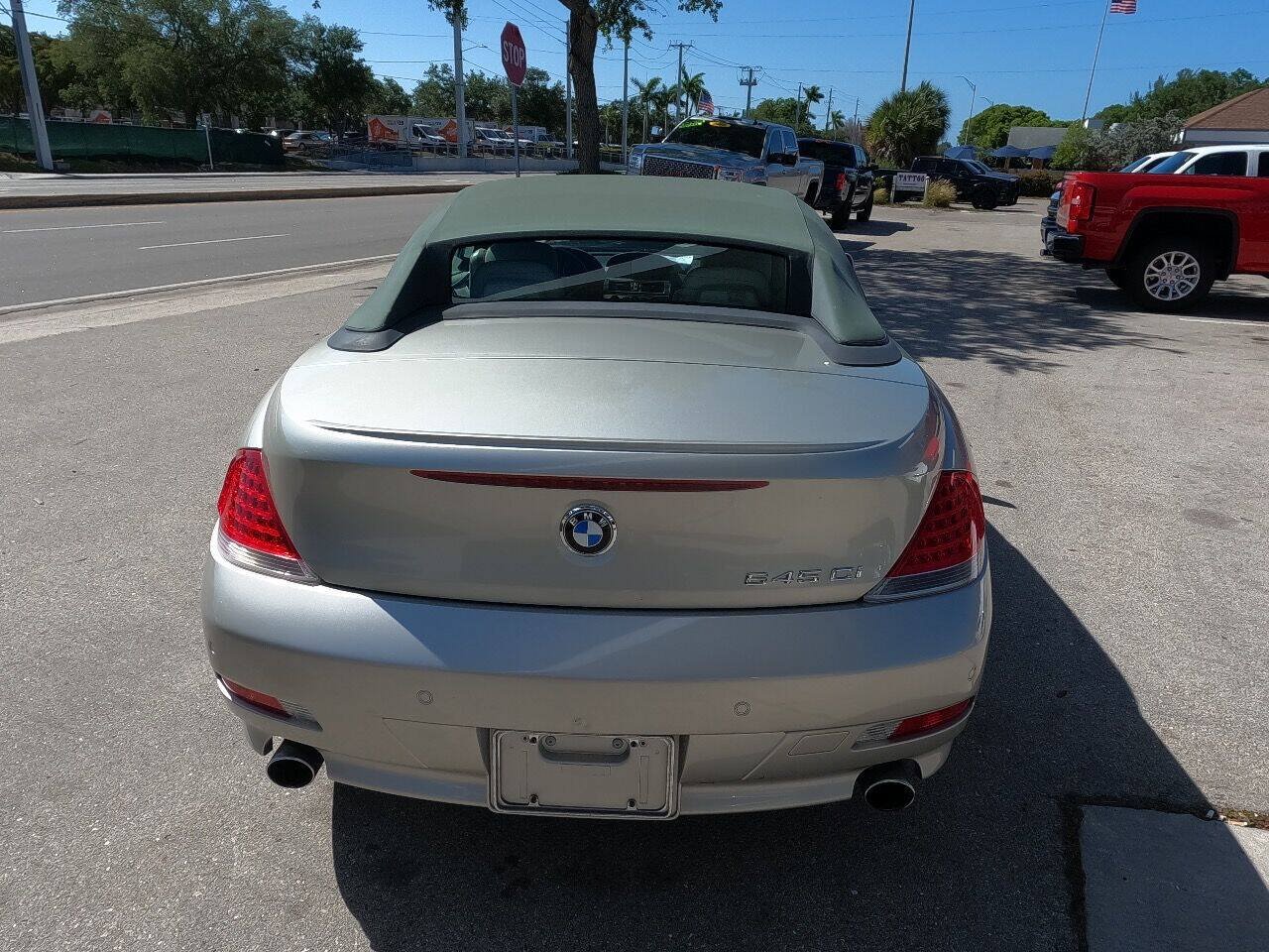 Used 2004 BMW 645Ci Convertible RWD image 8