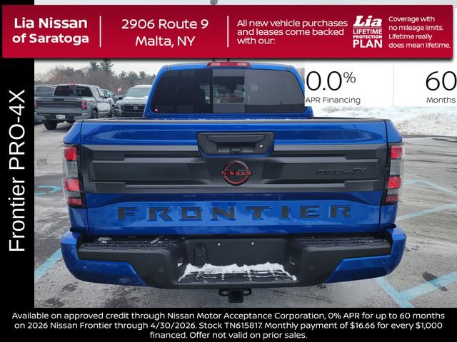 New 2026 Nissan Frontier PRO-4X w/ Pro Premium Package image 6