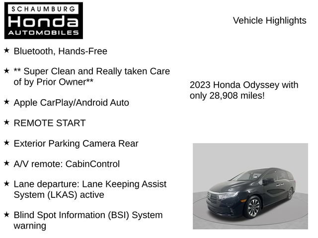 Used 2023 Honda Odyssey EX-L image 14