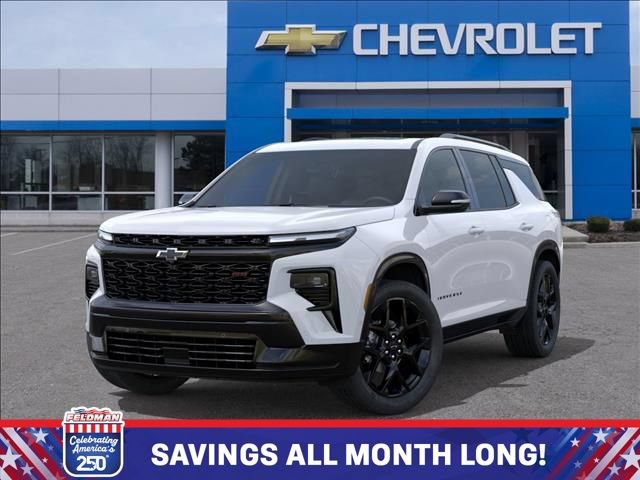New 2026 Chevrolet Traverse RS w/ LPO, Floor Liner Package AWD/4WD image 6