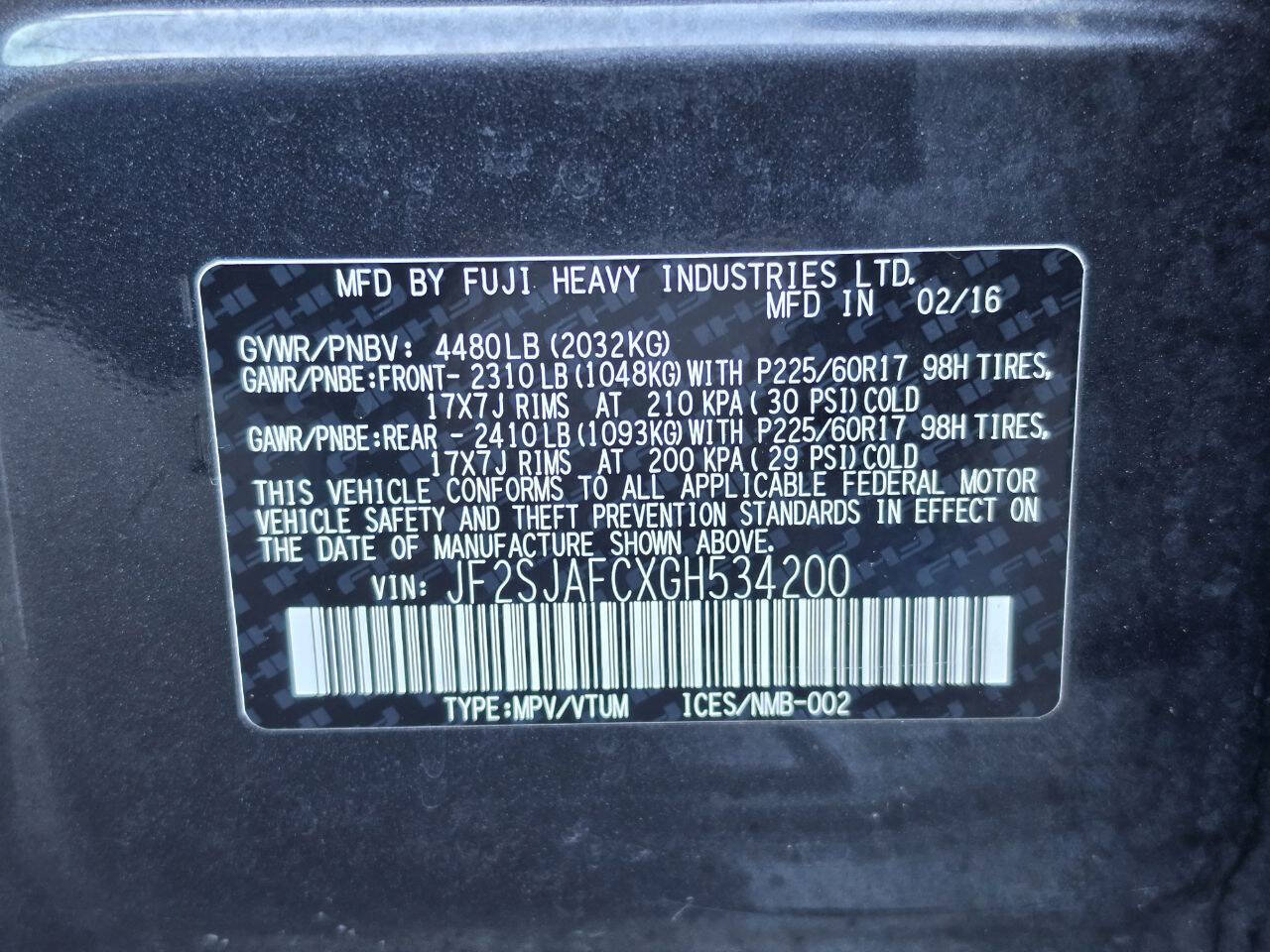 Used 2016 Subaru Forester 2.5i Premium AWD/4WD image 58