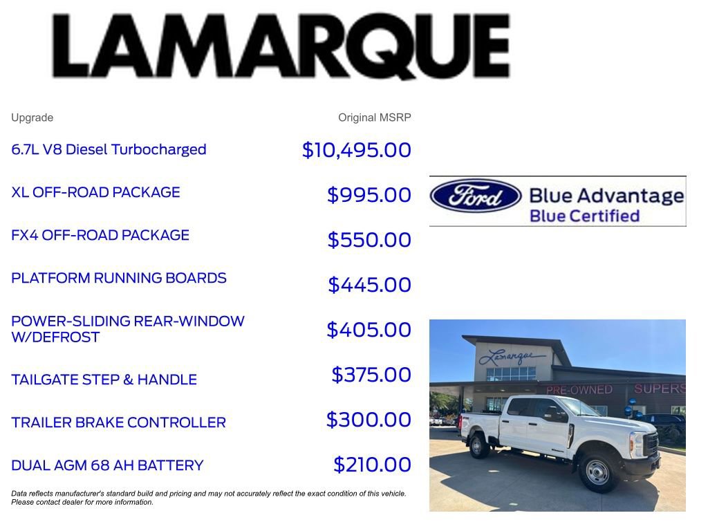 Certified 2025 Ford F250 XL w/ XL Off-Road Package AWD/4WD image 10