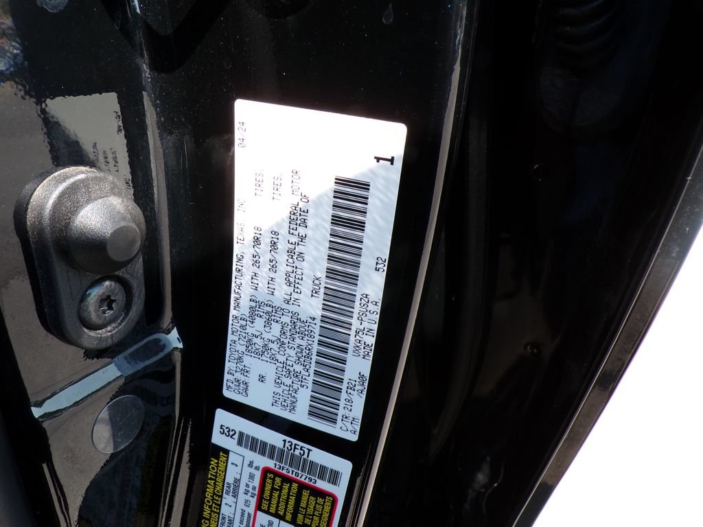 Used 2024 Toyota Tundra SR5 w/ TRD Off-Road Package AWD/4WD image 36