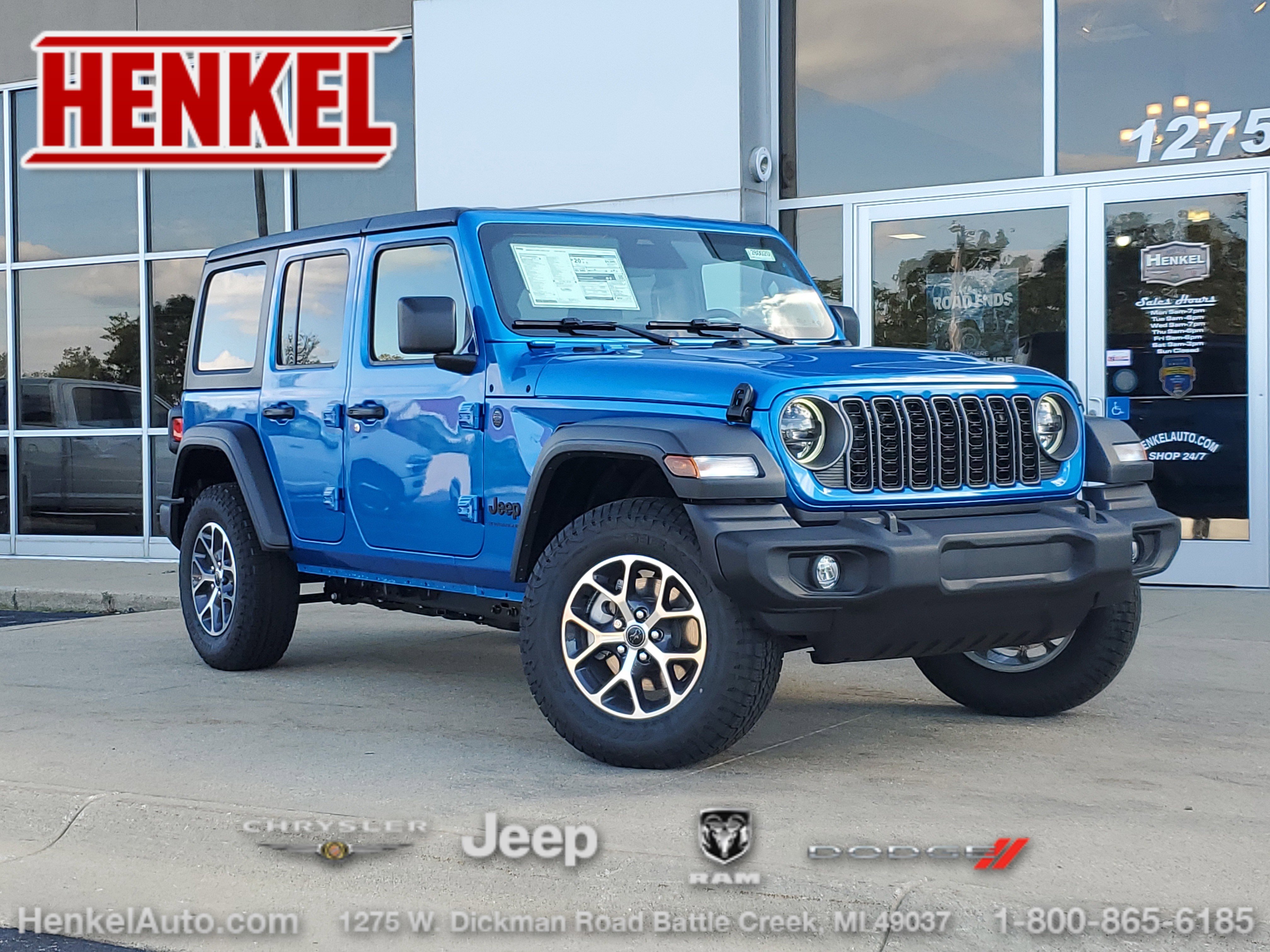 New 2026 Jeep Wrangler Unlimited Sport image 1