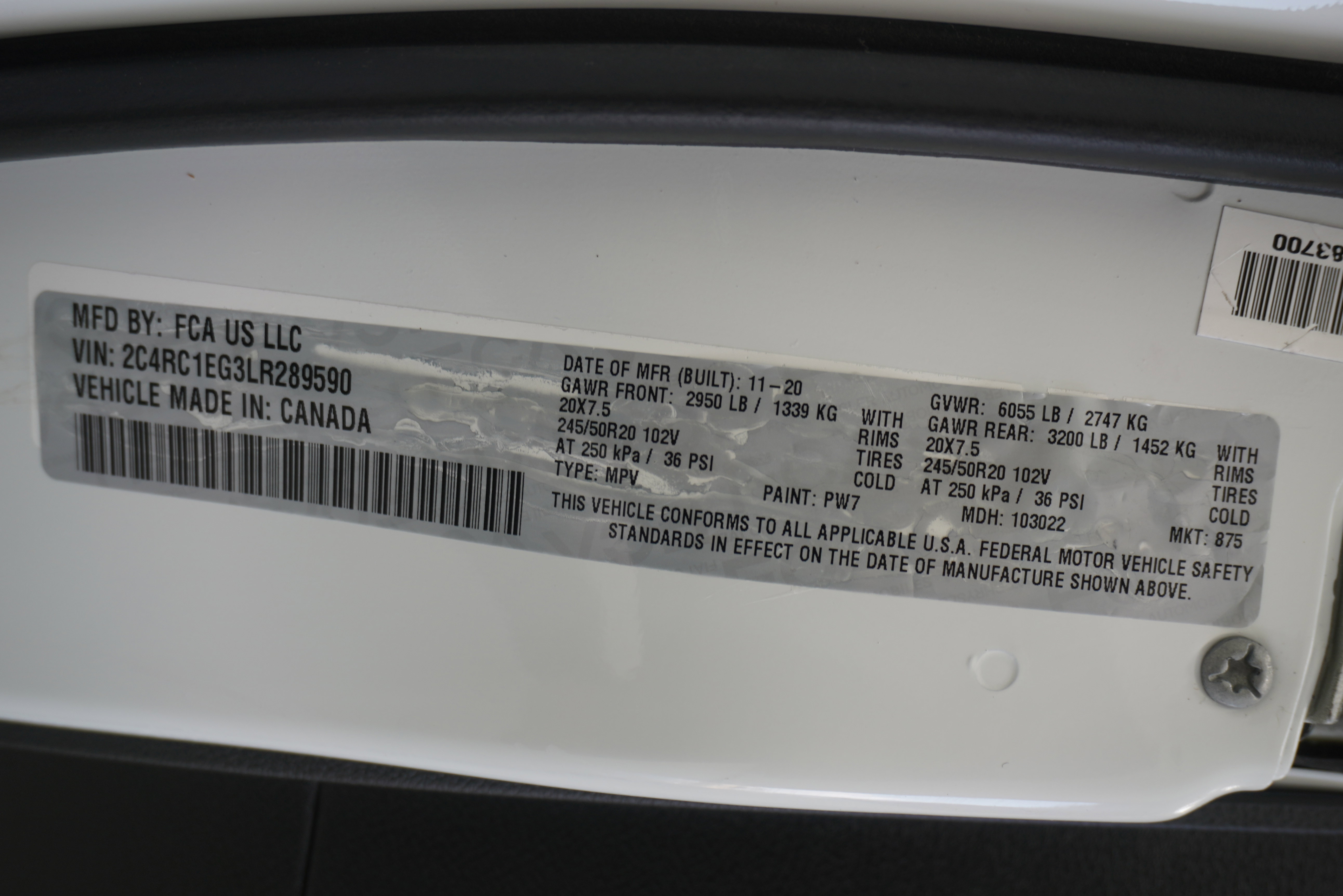 Used 2020 Chrysler Pacifica Touring-L Plus image 39