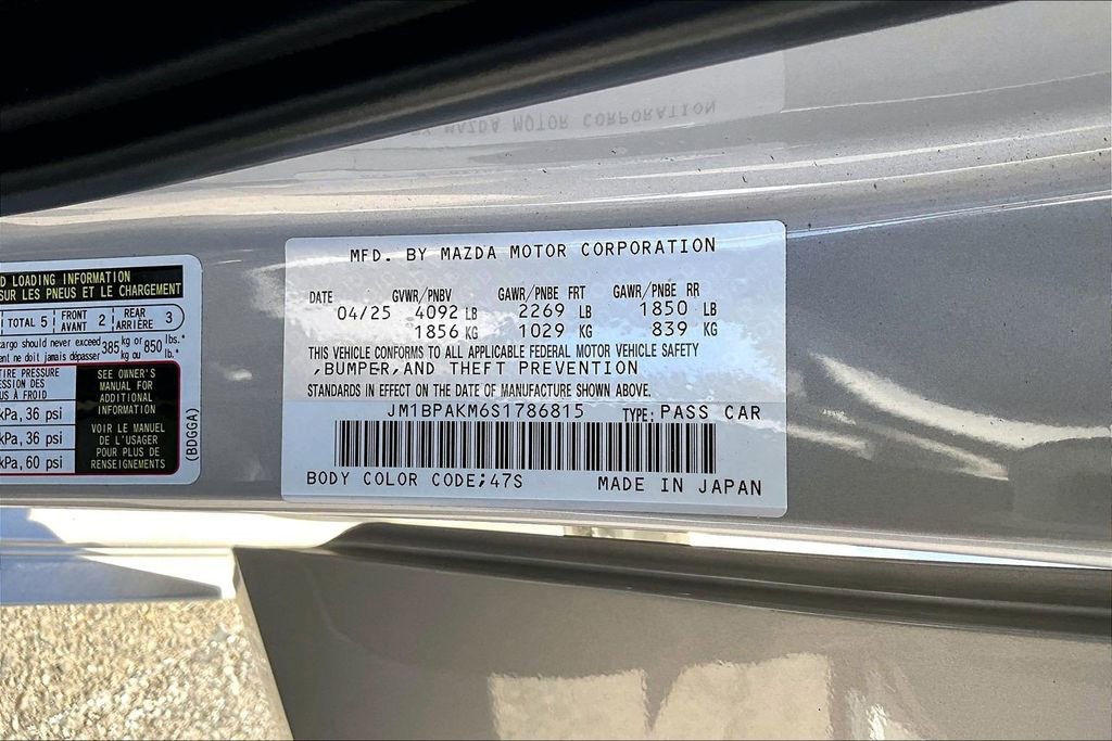 Certified 2025 MAZDA MAZDA3 s Sport image 16