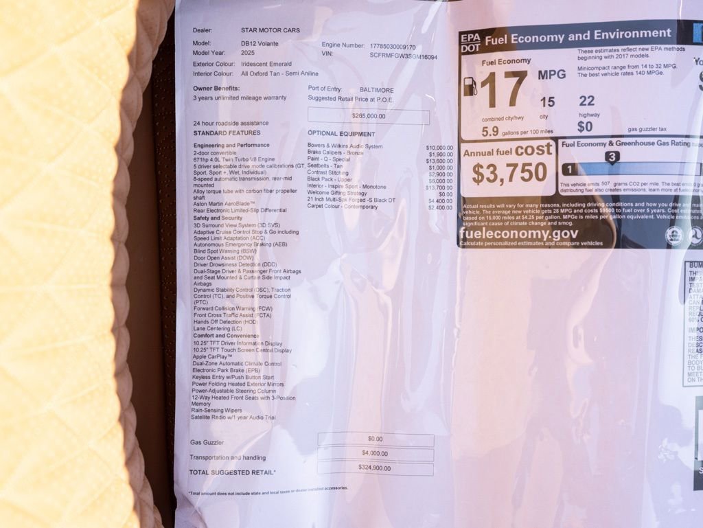 Used 2025 Aston Martin DB12 Volante image 62