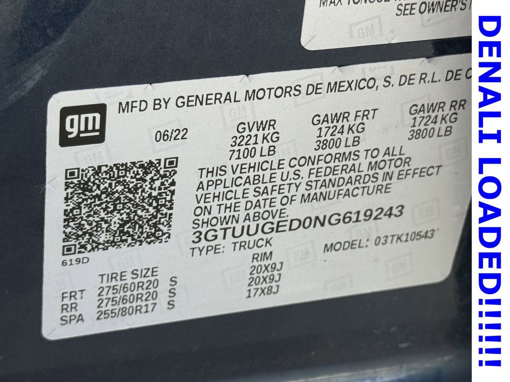 Used 2022 GMC Sierra 1500 Denali image 12