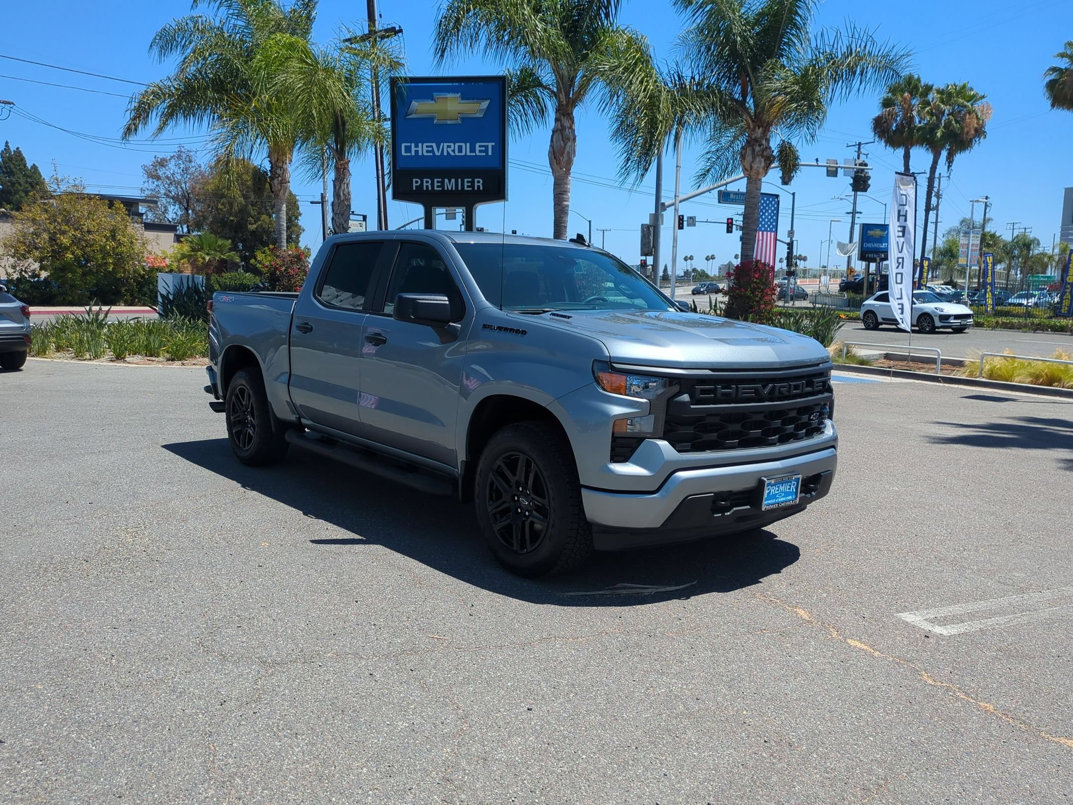 Used 2026 Chevrolet Silverado 1500 Custom w/ Turbomax Blackout Package AWD/4WD image 7