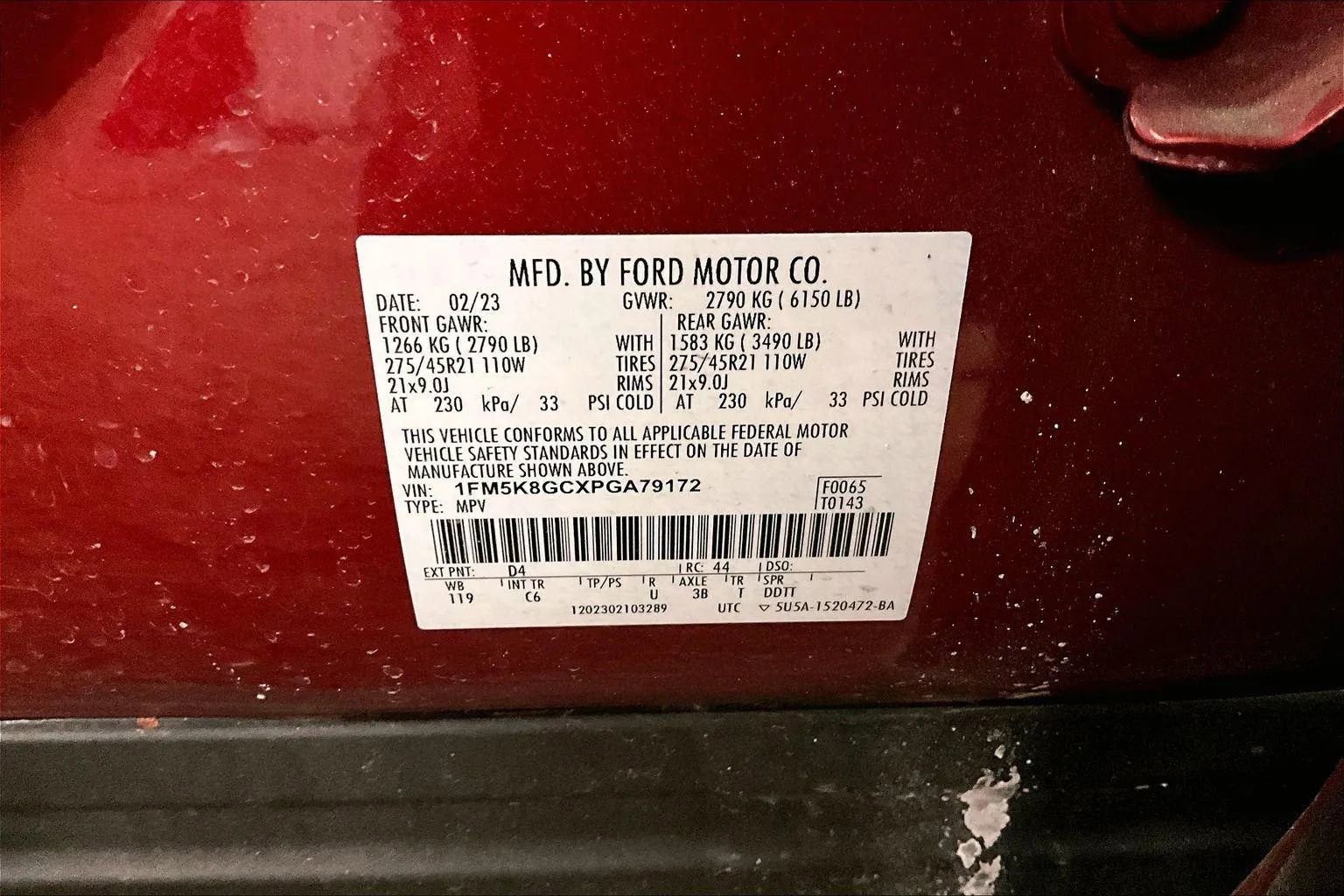 Certified 2023 Ford Explorer ST w/ Equipment Group 401A image 34