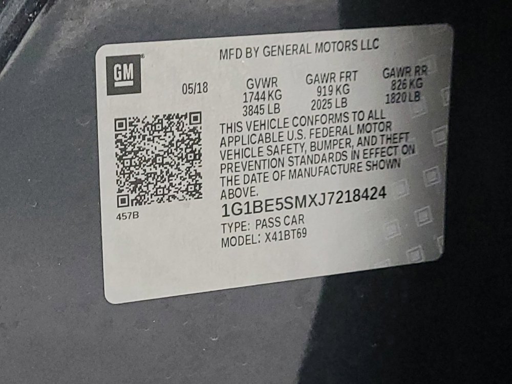 Used 2018 Chevrolet Cruze LT w/ Convenience Package image 33