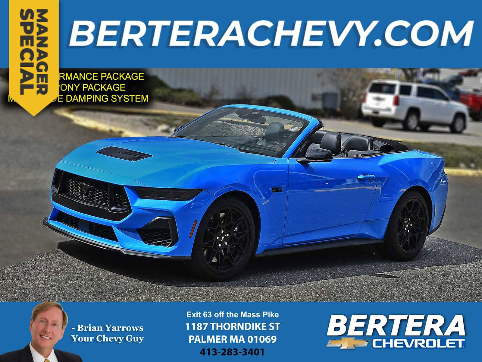 Used 2025 Ford Mustang GT Premium w/ GT Performance Package RWD image 1