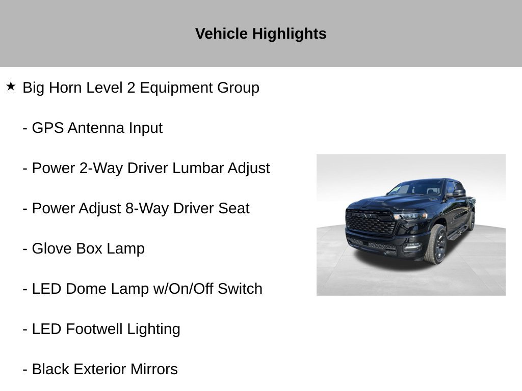 Used 2025 RAM 1500 Big Horn AWD/4WD image 36