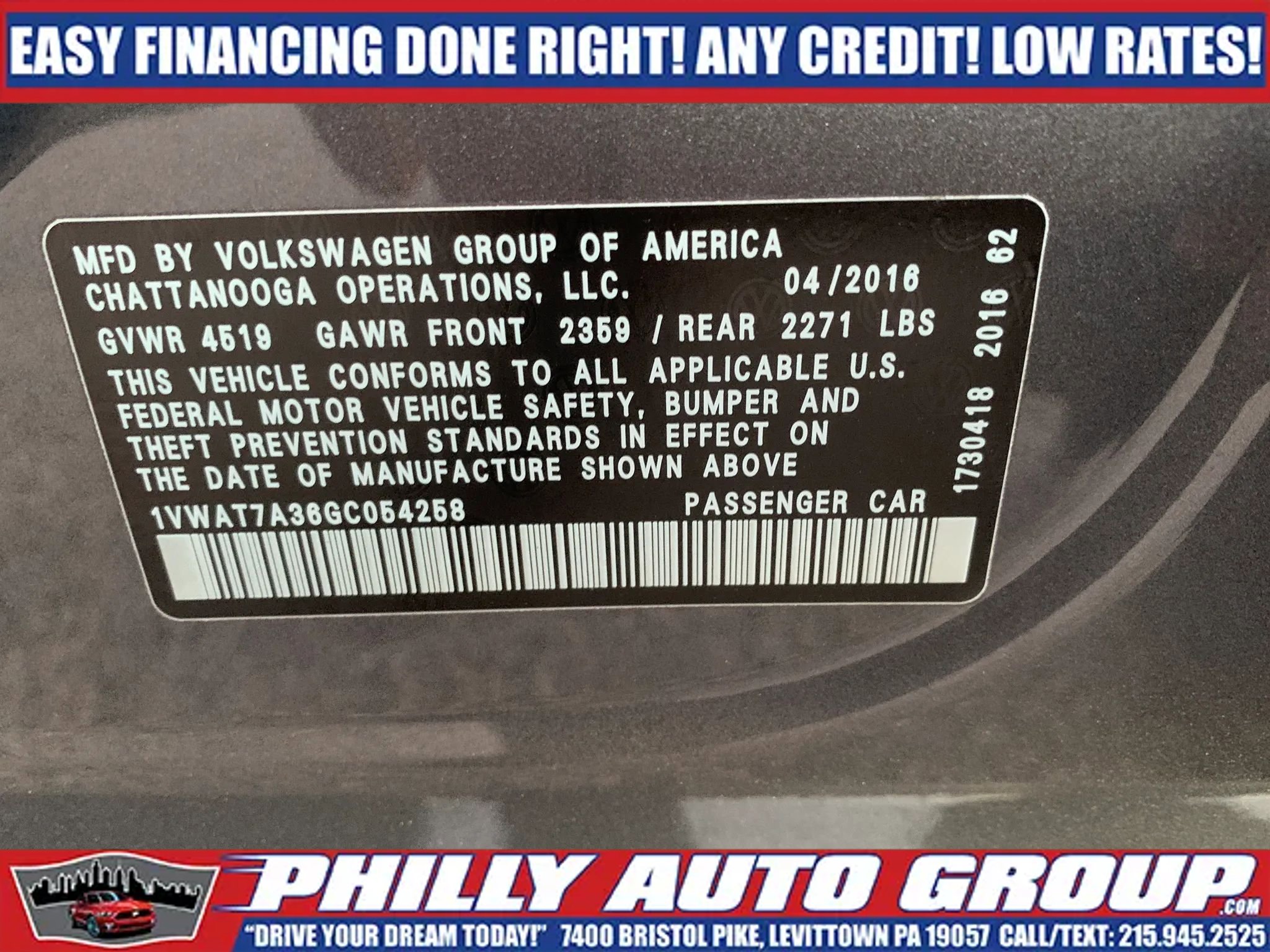 Used 2016 Volkswagen Passat 1.8T S image 27