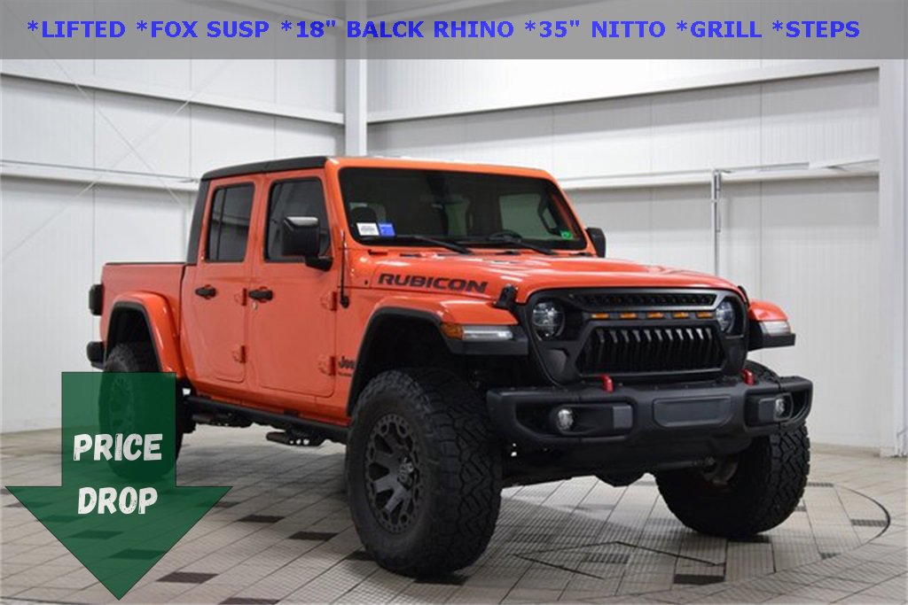 Used 2020 Jeep Gladiator Rubicon w/ LED Lighting Group image 1