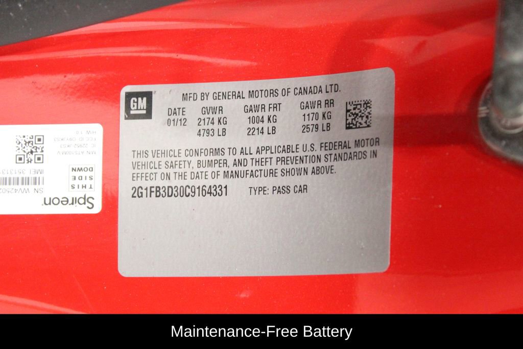 Used 2012 Chevrolet Camaro LT image 20