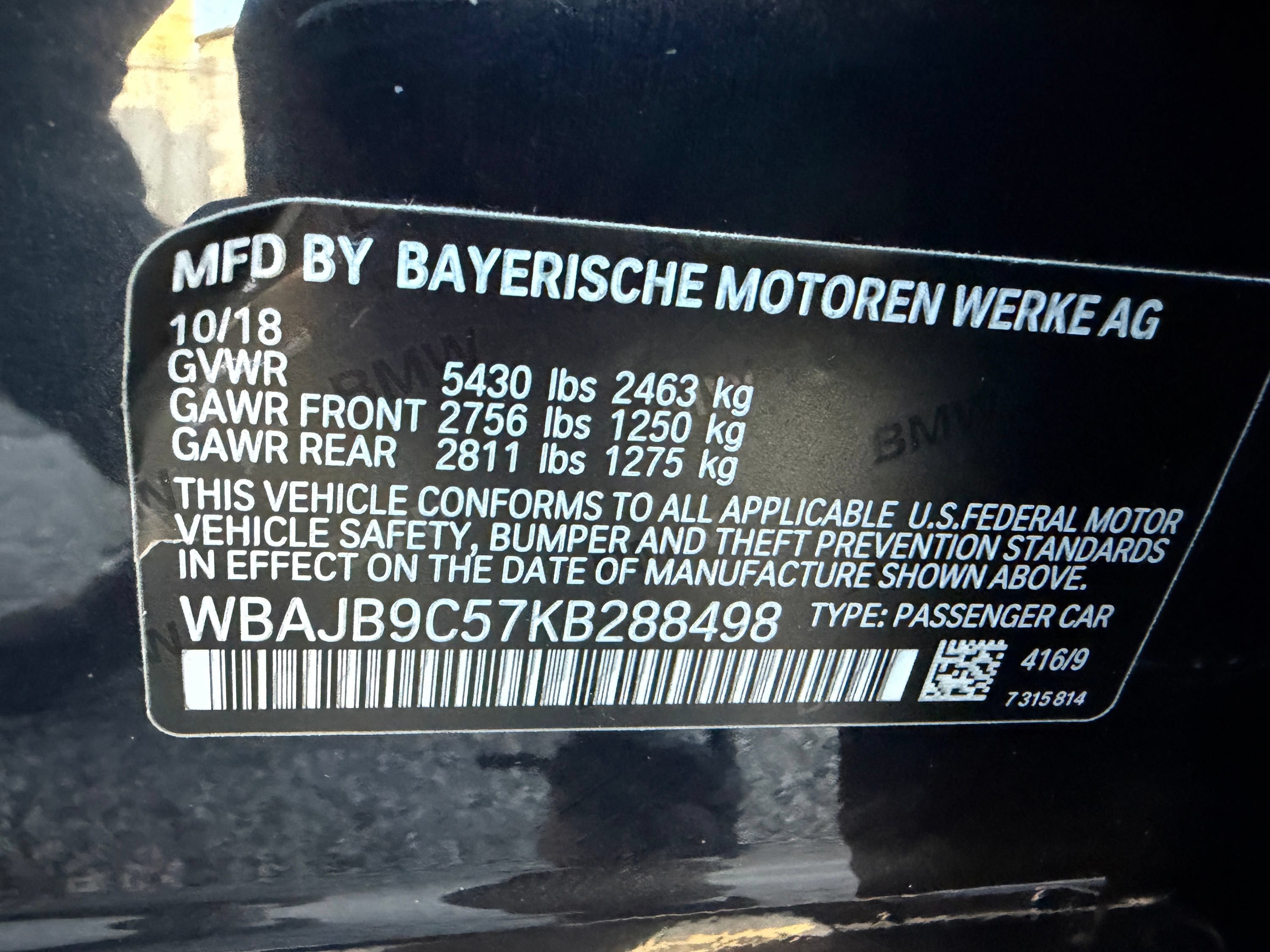 Used 2019 BMW M550i xDrive AWD/4WD image 39