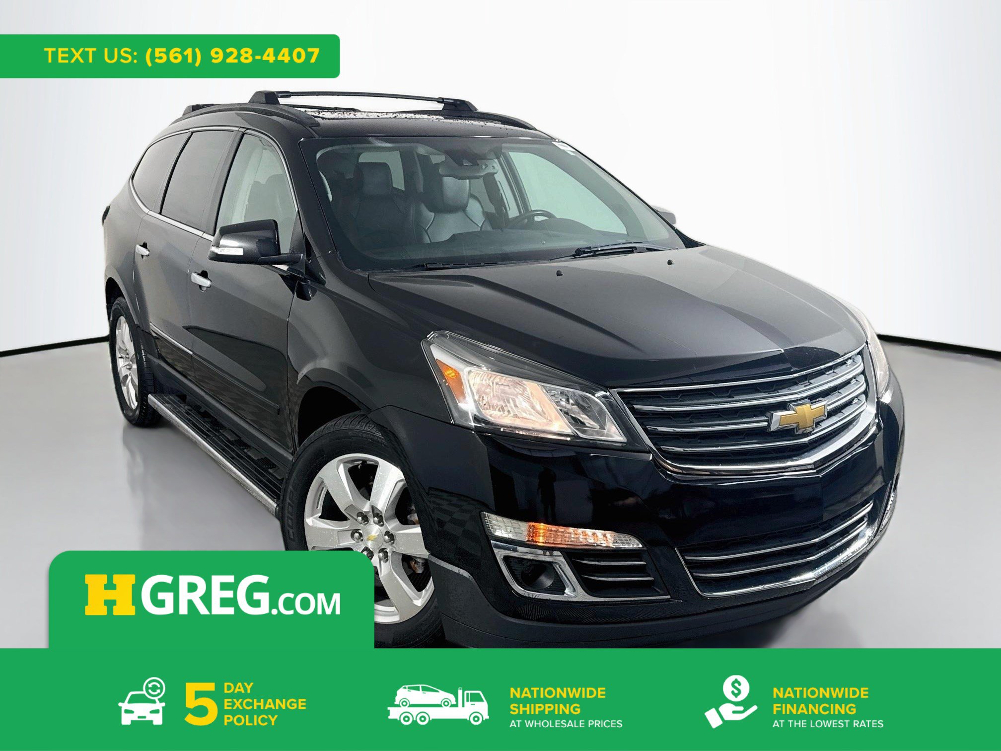 Used 2016 Chevrolet Traverse LTZ w/ LPO, 'HIT The Road' Package AWD/4WD image 1